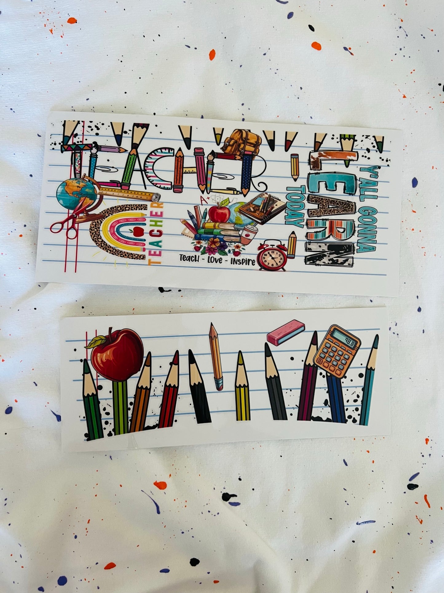 Teacher-40oz tumbler wrap