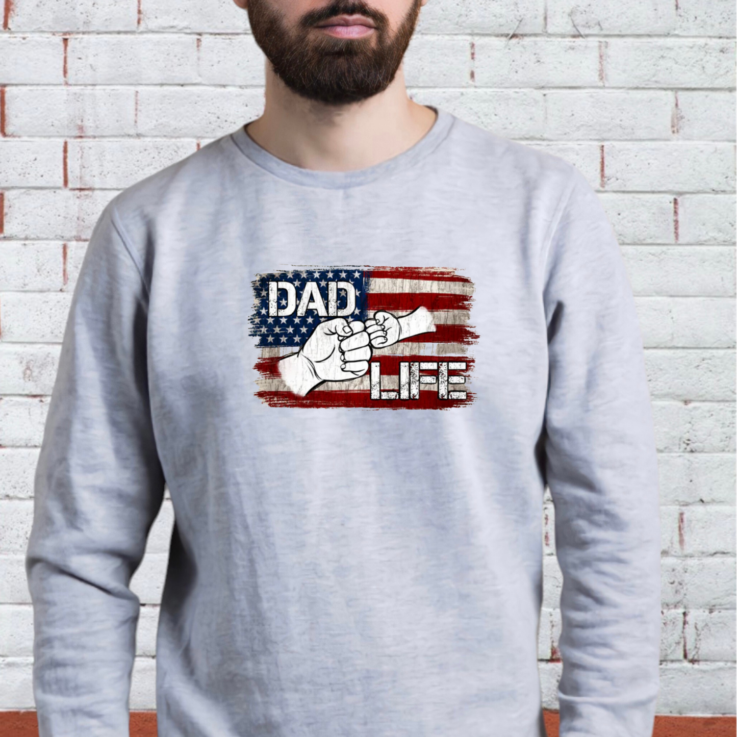 Dad Life MATTE THIN CLEAR FILM Transfer