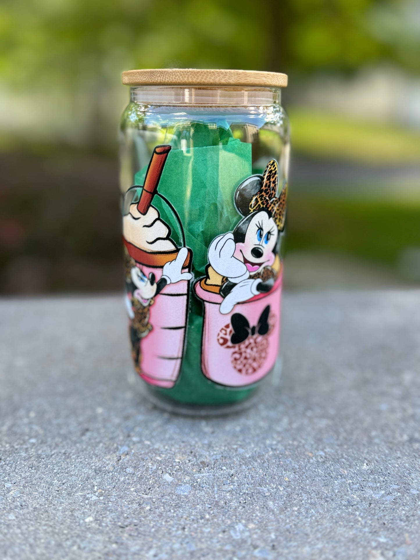 Minnie Cup -Glass Cup 16oz
