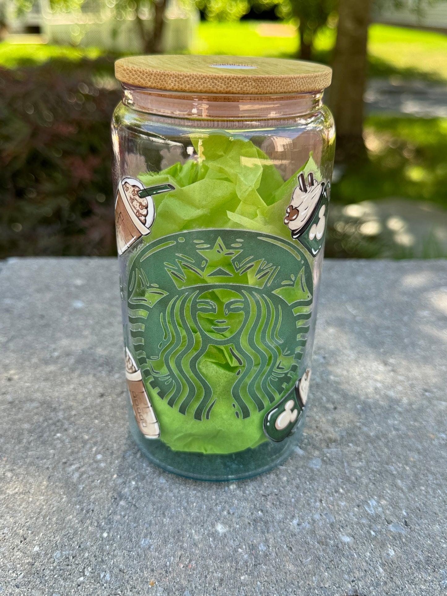 Starbucks Coffee -Glass Cup 16oz