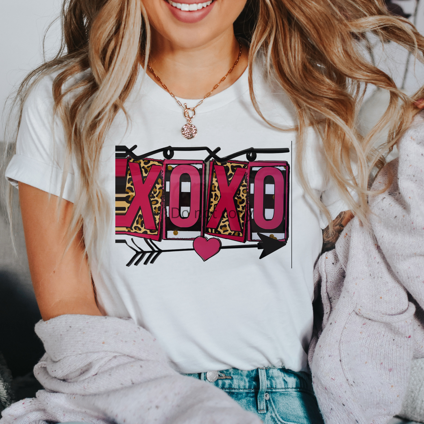 XOXO CLEAR FILM Transfer