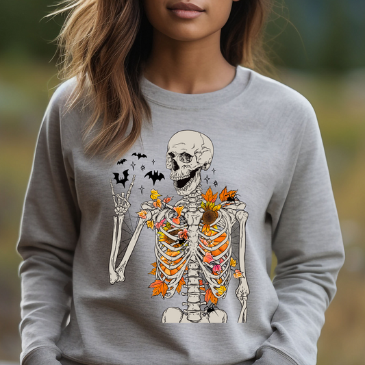 Skeleton Fall-MATTE THIN Transfer
