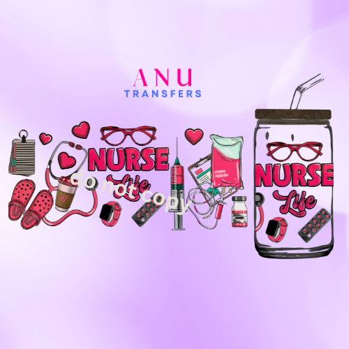 Nurse 1 16oz libbey cup wrap