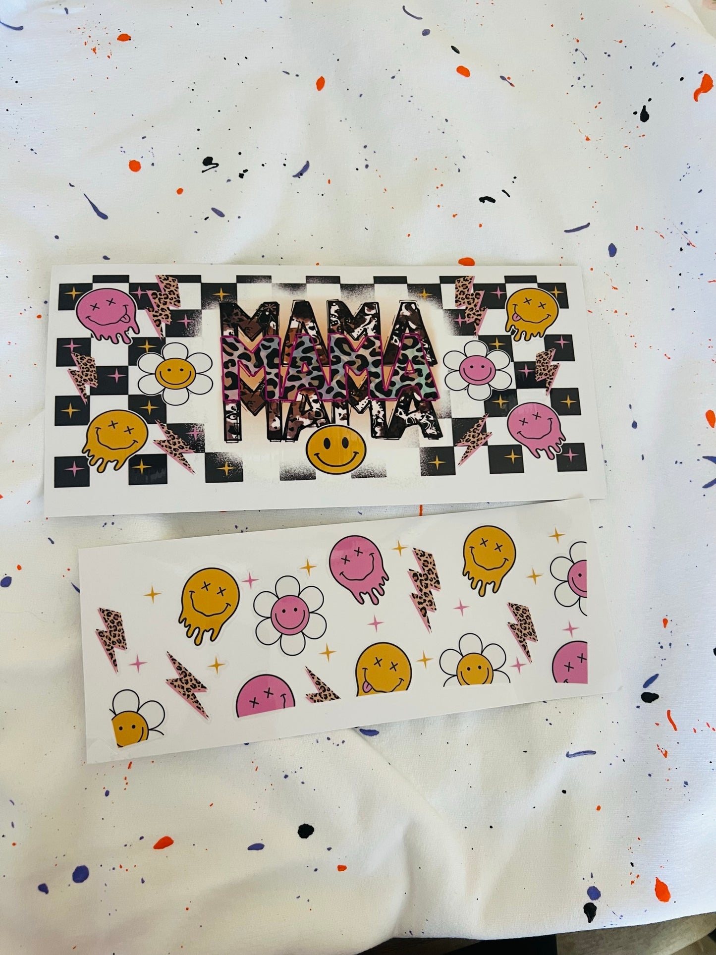 Mama Mama Mama-40oz tumbler wrap