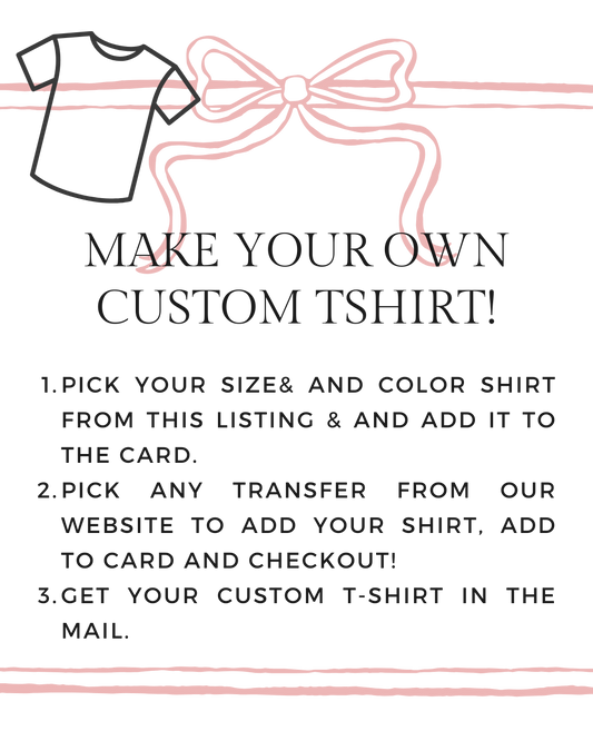 Personalized Custom Apparel T-Shirt