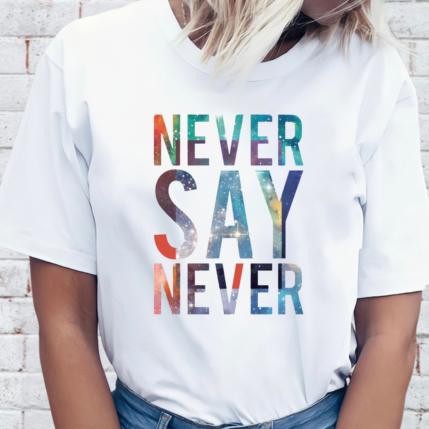 Never Say Never-MATTE THIN Transfer