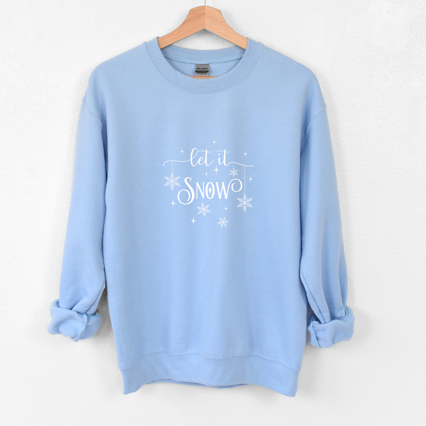 Let it snow SINGLE COLOR Transfer